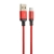 კაბელი Hoco X14 Times speed micro charging cable,(L=1M) Red＆black 34964