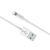კაბელი Borofone BX22 Bloom charging data cable for Lightning White 34874