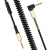 აუდიო კაბელი Hoco UPA02 AUX Spring Audio cable (with Mic) Black 35014