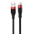 კაბელი Hoco U72 Forest Silicone charging cable for Lightning Black [CLONE] 36303