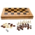 ჭადრაკის და ნარდის ხის დაფა GOG3 9016
